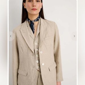 Alex Mill BOY BLAZER— FLAX